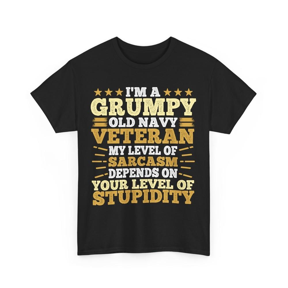 Veteran Shirt, Veteran's Day Grandpa Dad Men T-Shirt