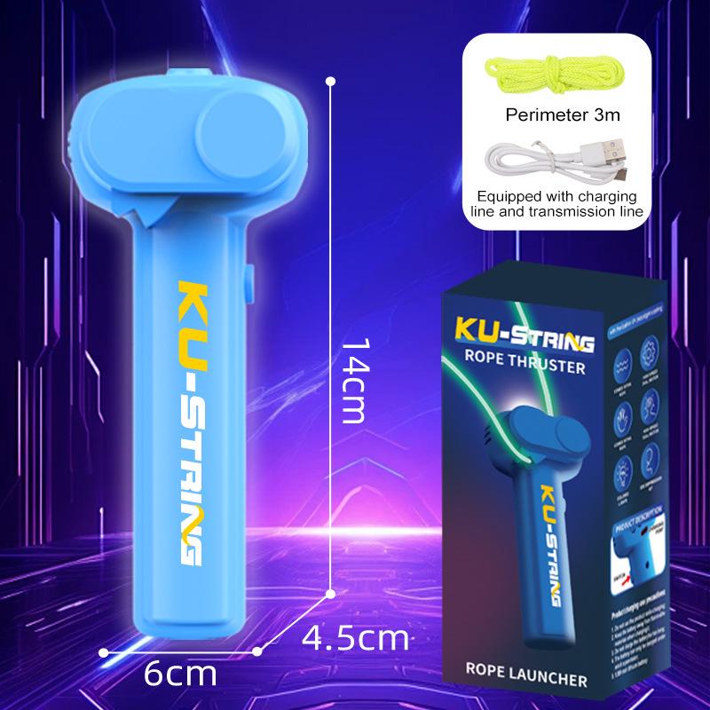 

Электрическая светящаяся игрушка-дразнилка для кошек с пропеллером из шерстяной пряжи 6*4.5*14 синий