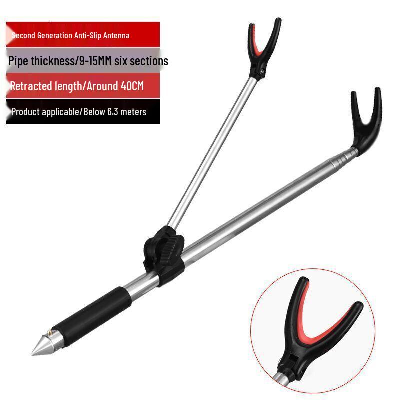 Stainless Steel Fishing Rod Holder and Ground Stake