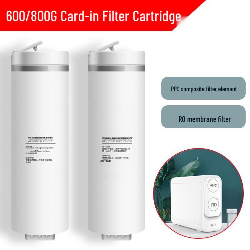 800G Dual Outlet RO Water Purifier with PPC Filter Cartridge & Reverse Osmosis Membrane PPC Composite Filter Cartridge