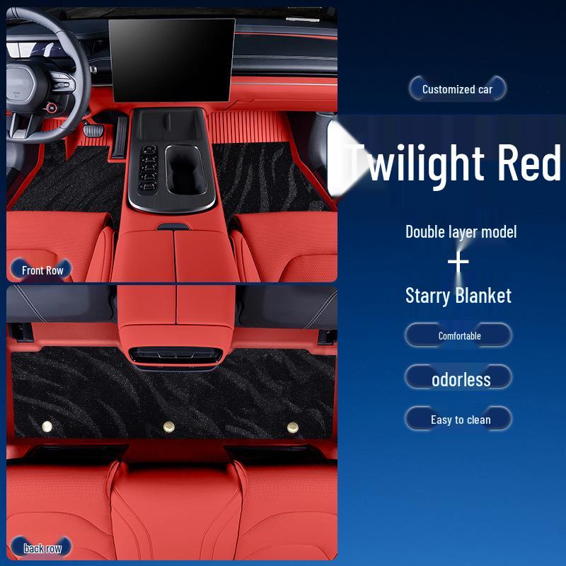 Durable, Waterproof, Multi-Color TPE Car Floor Mats for All Models - Original Color, Full Coverage