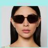 Metal Cat Eye Sunglasses With Uv400 Protection For Fashionable Outdoor Activities