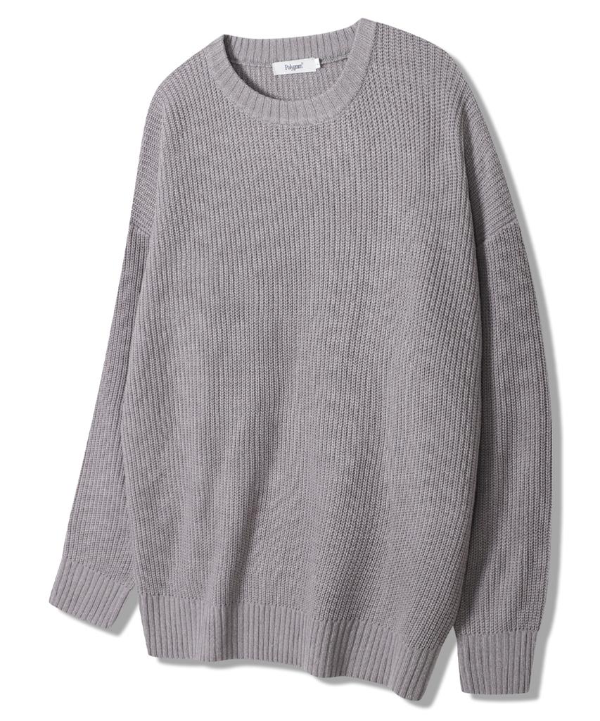POLYGRAM Daily Hazzi Oversized Round Knit - 6 Colors