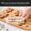 Zinc Alloy Wooden Handle Baking & Pizza Roller Set