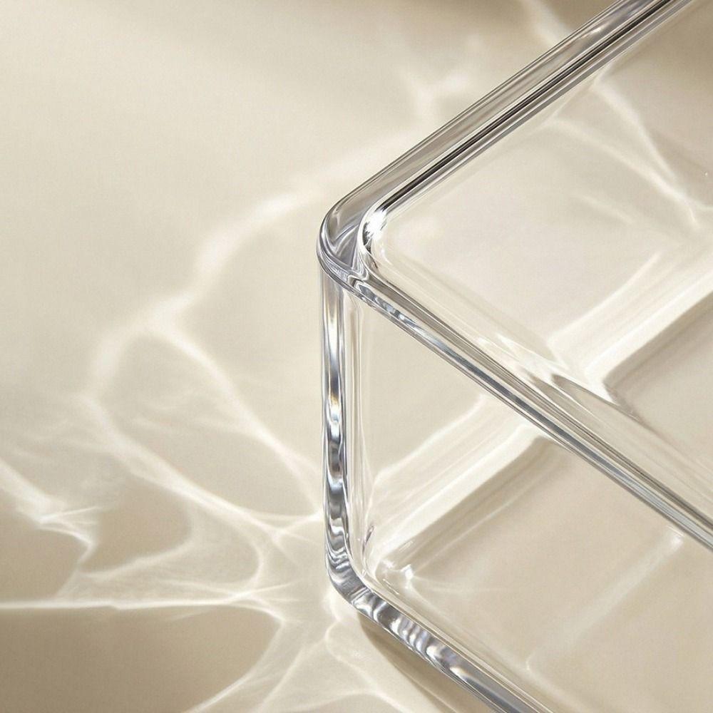 Plastic Drawer Style Storage Box Transparent Wall Mounted Under Cabinet Storage Box Large Capacity Self Adhesive Qtips Holder