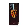 Case for Oppo A57s 4G Rcl Lens Orange Black Background