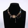 Fashion New Punk Watch Pendant Necklace For Women Retro Elegant Trendy Choker Exaggerated Party Jewelry Accessories Gift