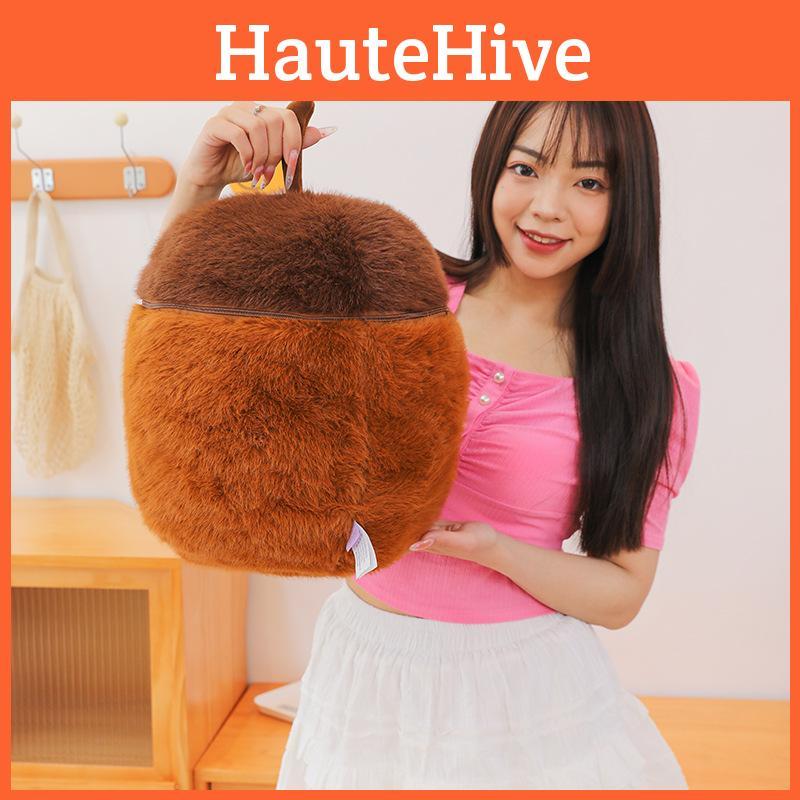 Squirrel Plush Candy Toy Cartoon Stuffed Doll Bedroom Decoration Gifts Kids