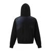 American Street Leopard Print Hoodie Loose Drop Shoulder Pullover Men Women Gradient Wash Short Sweatshirt