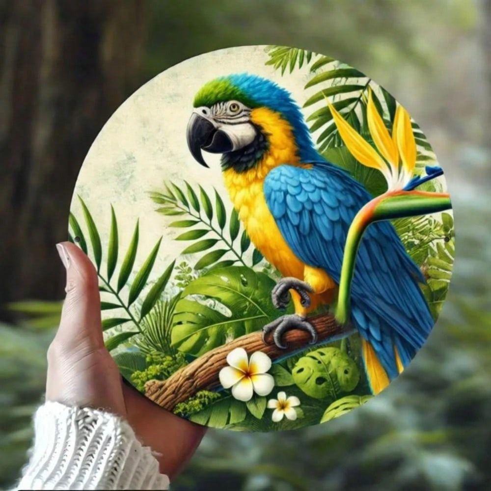 Vintage Metal Tin Sign Retro Wall Art Decor 20x20cm