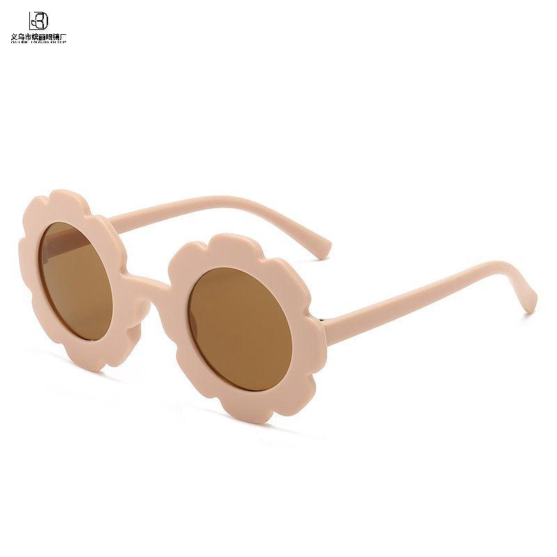 Travel Sunscreen Uv Protection Trend Baby Sunglasses Sunflower Sun Protection Uv Protection