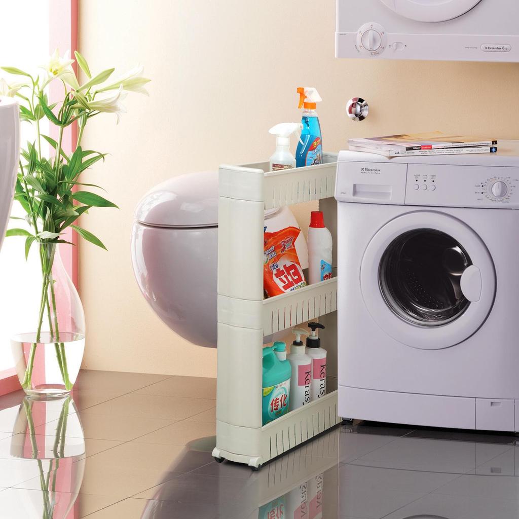 Multi-layer Gap Storage Shelf for Kitchen & Bathroom