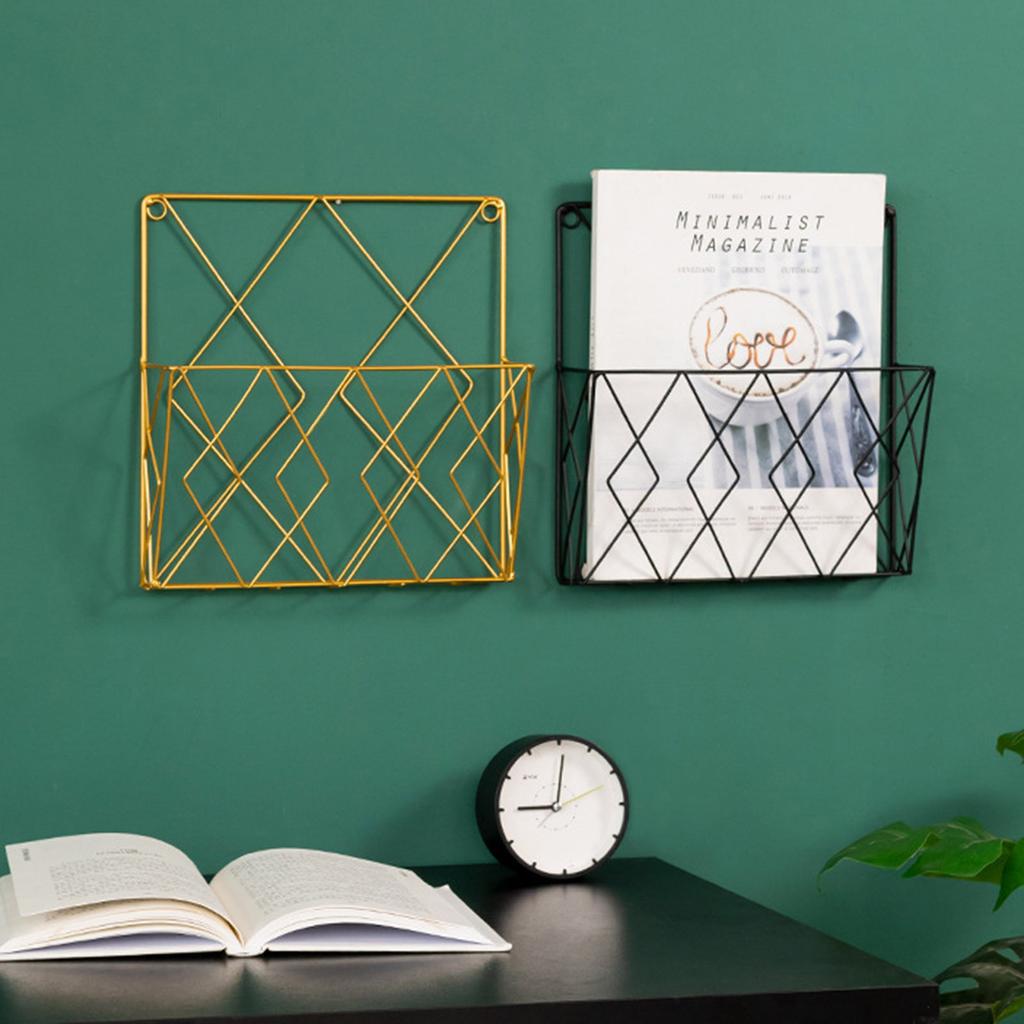 Storage Racks Modern Hanging Decor Storage Box Flower Pot House Bedroom Storage Rack Wall Book Figurines Display Craft Shelves