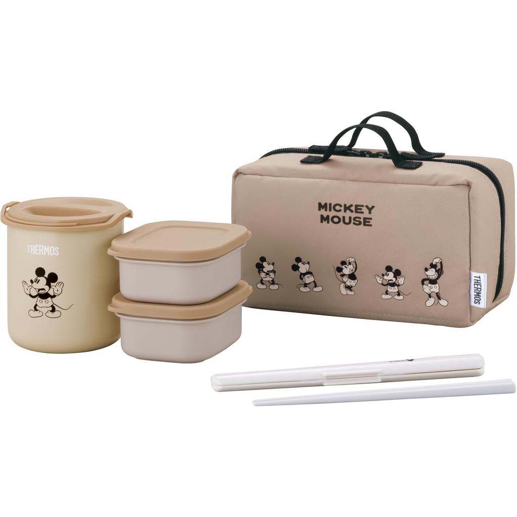 Thermos Insulated Lunch Light LBE Box, 250ml, Beige, Disney, DBQ-257DS