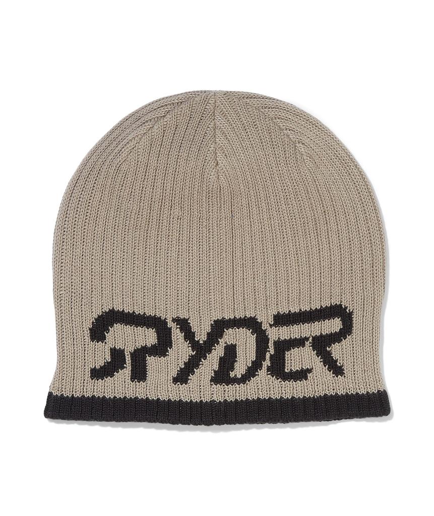Knit Cap Hat Ski DESERT TAUPE [Spider] Men's (Brand Logo) [38D555310 / LOGO] O/S
