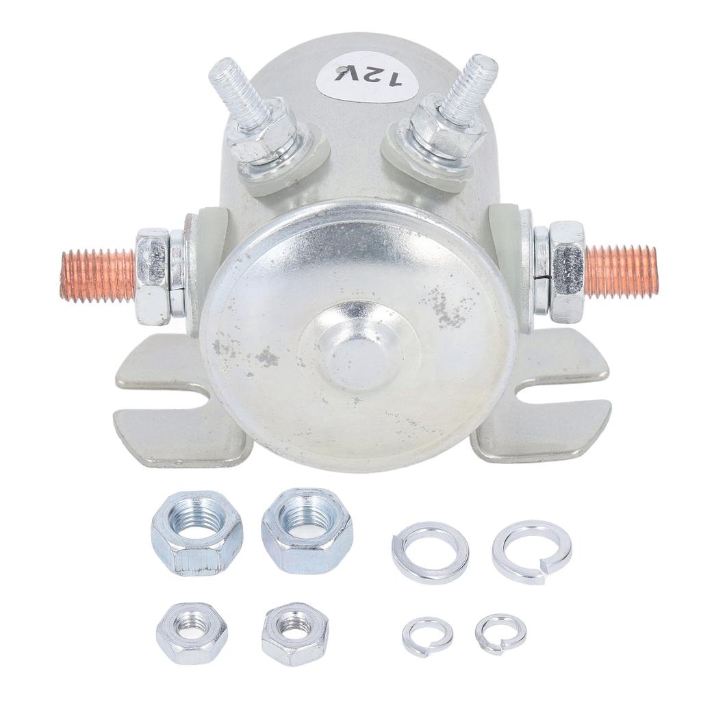 Continuous Duty Solenoid Relay 200A 4.8W 67?703 Solenoid Starter Relay for Car DC12V