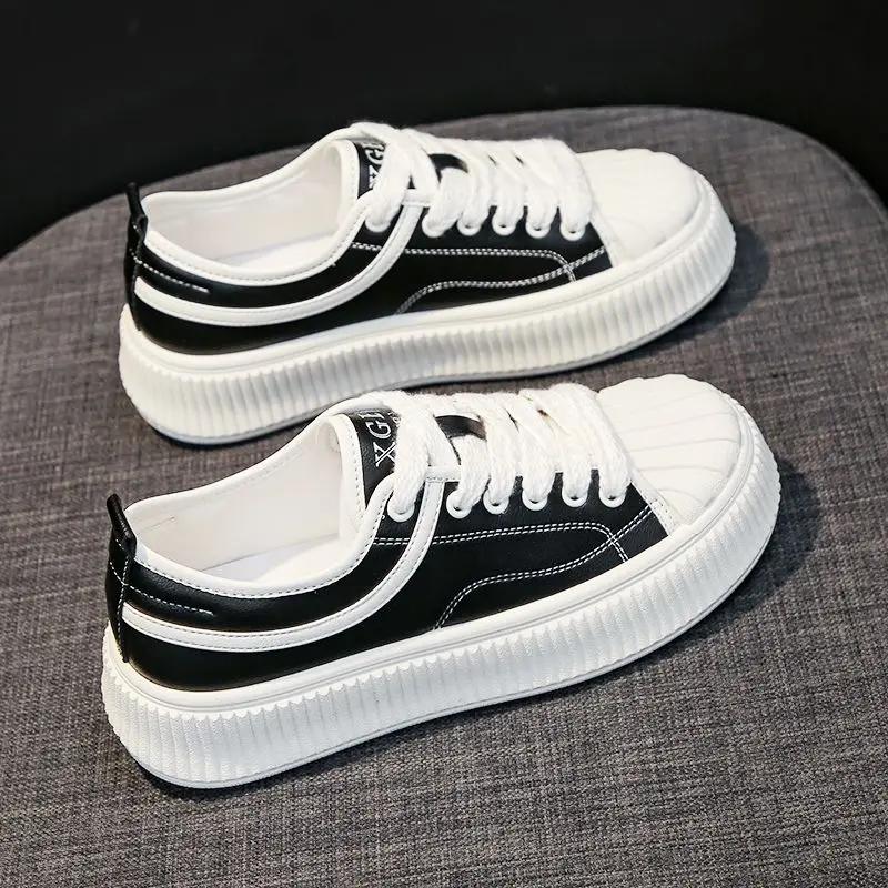 Fashion White High on Platform Women's Shoes Designer Luxury Vulcanized Shoe New Arrival 2025 39 Comfortable and Elegant Ladies Footwear