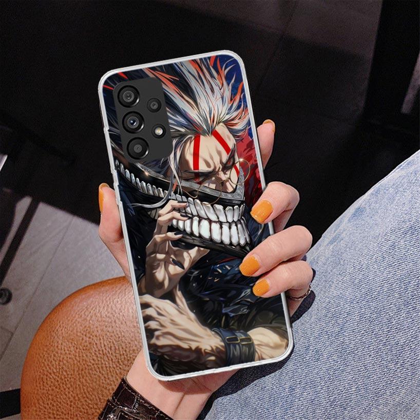 Anime D-Dandadans Okarun Phnoe Case for Samsung Galaxy A17 A37 A57 A16 A26 A36 A56 A15 A14 A13 A55 A54 A53 A35 A34 A33 A25 A24 A