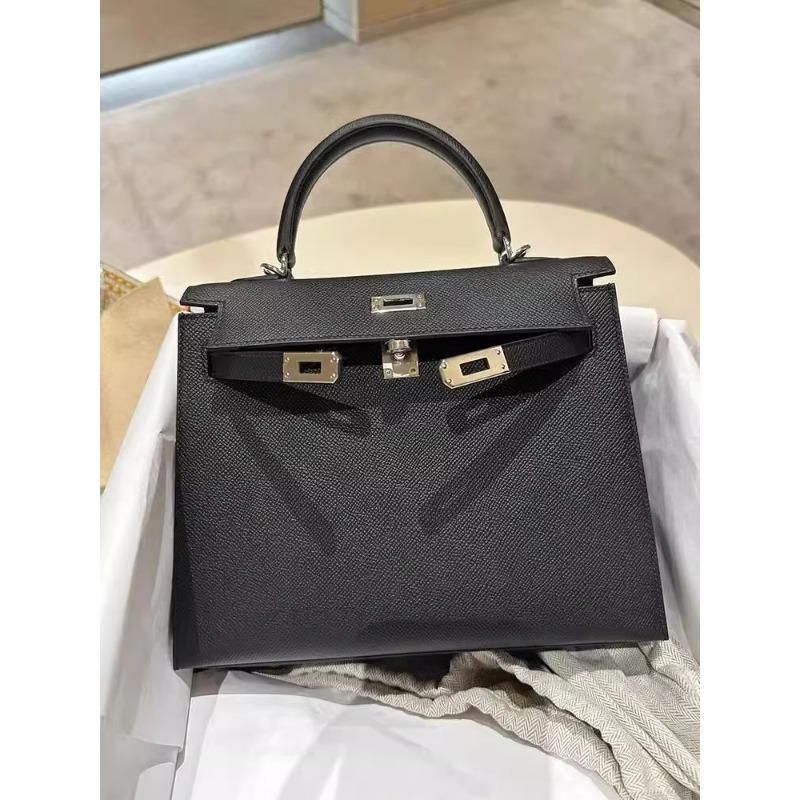 Die zweite Generation KL Handtasche Rindsleder Handflächenmuster Leder Damen Tasche Premium Mini Vielseitig Schulter Umhängetasche