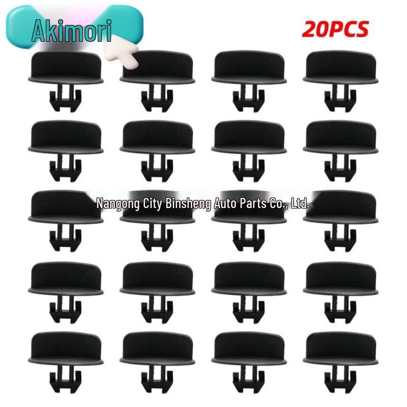 20PCS Front Bumper Lower Deflector Clips (OE# 68033794AA, 68034329AA)