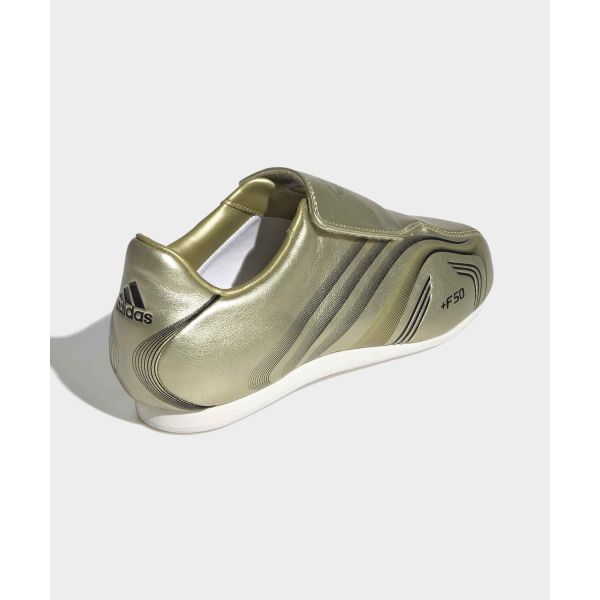 adidas Taekwondo F50 Gold Metallic Schwarz Damen Sneaker Core-Black Off-White IH1872