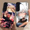 Arknights Grani Glas-Handyhülle für Samsung Galaxy A56 55 54 53 52 51 36 35 34 23 16 15 5G, farbenfrohe Hülle