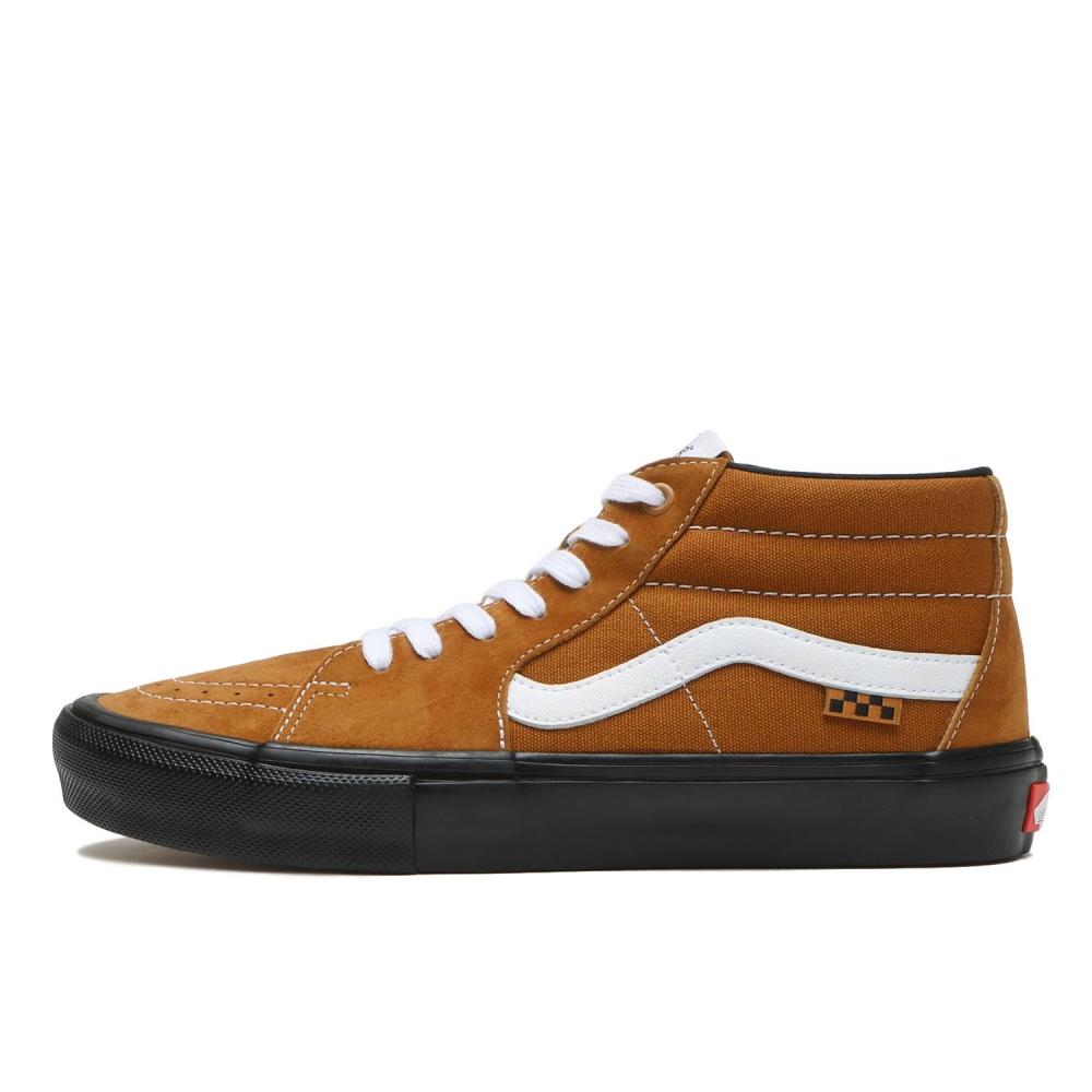 

Vans Skate Grosso Mid Vn0a5fcgy49 Pig S.brn Blk 225