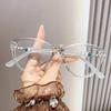 Ladies Cat Eye Fashion High-definition Anti Blue Light Reading Glasses Ultra Light Portable Presbyopic Eyeglasses