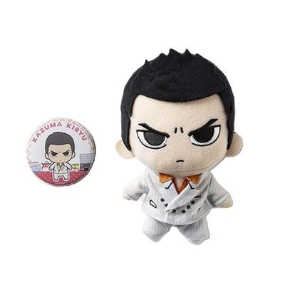 Yakuza 0 Plush Toy & Badge Set Kazuma Kiryu