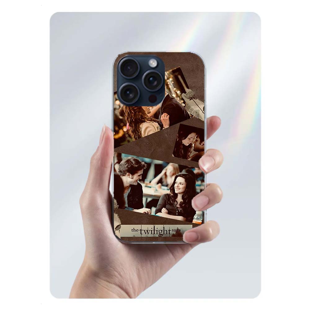 Twilight Saga Transparente Handyhülle Für Iphone 17 Air 16 Pro Max 15 Pro 14 Plus 17E 16E 11 13 12 Mini Hüllen Cases Fundas Handy TPU Kappe