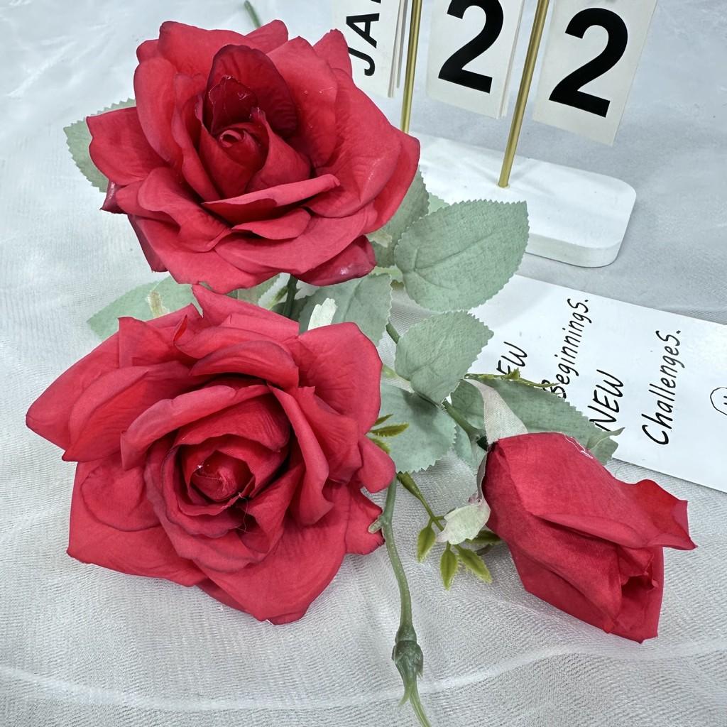 Rose Artificial Flower Wedding Restaurant Hotel Desktop Ornament Decoration