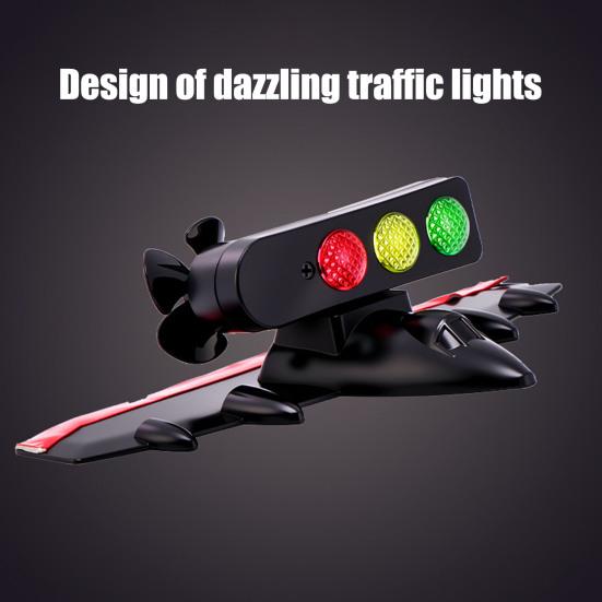 Car Rearview Mirror Rain Shield with Wind Lights Universal Rain Guard for Car Side Mirror Anti-Fog Weather-Resistant Car Accessories