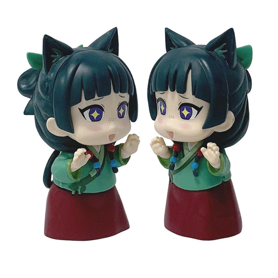 Anime The Apothecary Diaries Figure Maomi Action Figural q-version Cat Pvc Model Kawaii Decoration Doll Toys Gifts festival Kid Friendly Entertaining