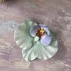 Sweet Orchid Flower Hairpin Rhinestone Women Side Clip Headdress Butterfly Orchid Hair Clip  Beach