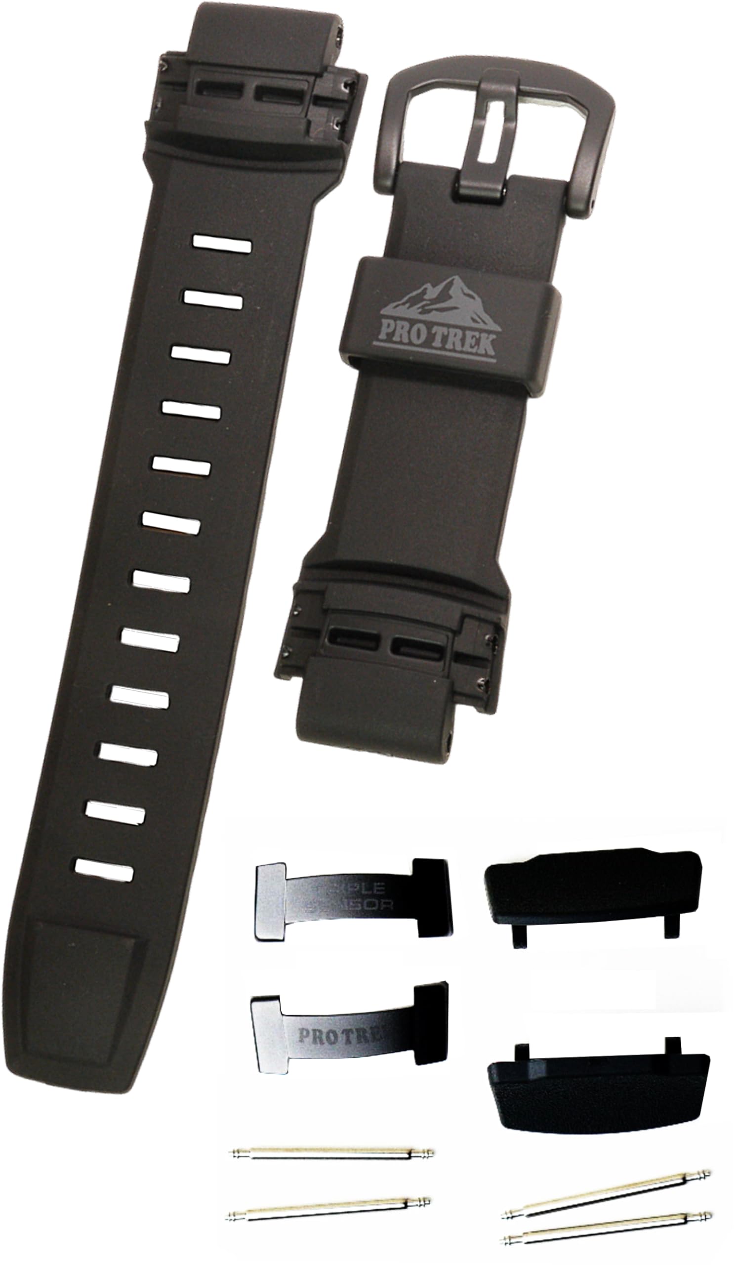 

Детали соединения браслета Protrek включены в комплект поставки [Casio] PRG-250, PRG-510, PRW-2500, PRG-250, PRW-2500, PRG-510, PRW-5000 (ремень) + (часть полосы, брусок, чёрный