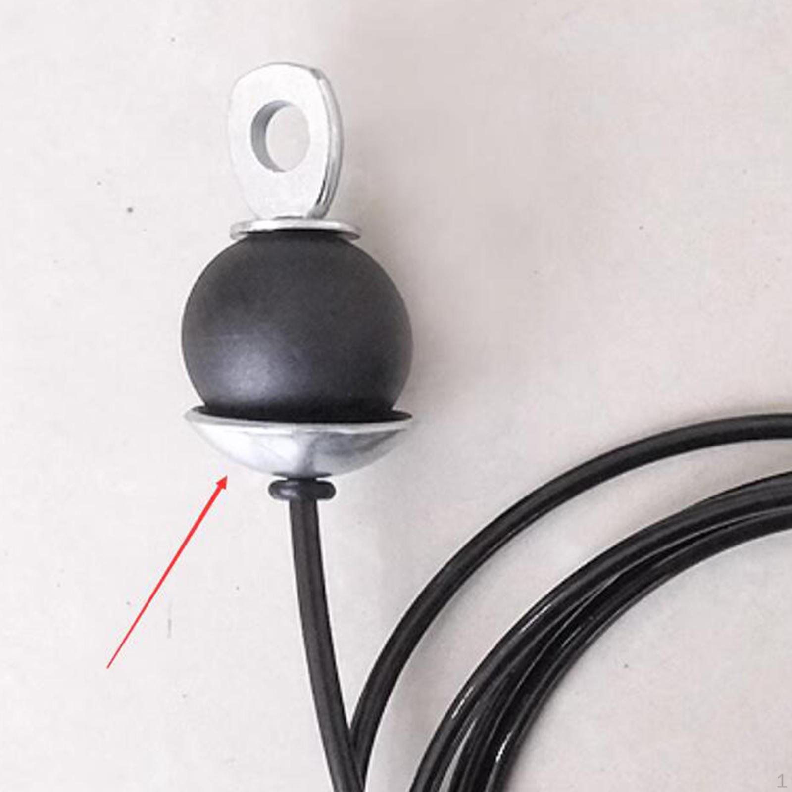 

10Pcs Gym Cable Ball Stopper Domed Washers Steel Rope Terminal Fittings Components Replacement