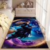 Witch Flying Through Magical Sky Carpet Yoga Living Room Room Decor Children's Crawling Mat Doormat Area Rug Games Mat