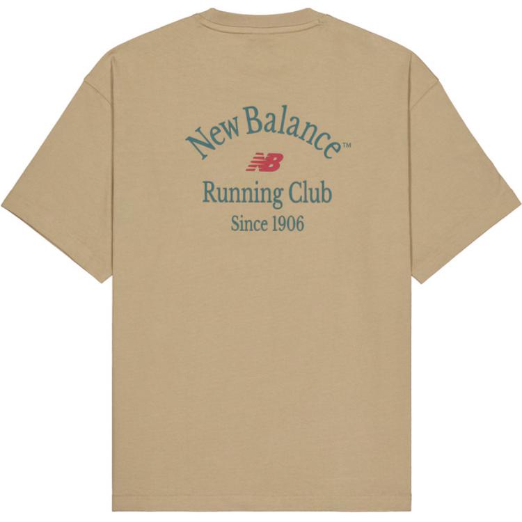 New Balance T Shirt Men s Dark Khaki NEE31021-DB L