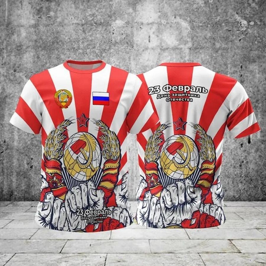 Men's 3D Printed T-Shirt Short Sleeve O-Neck Pullover Casual Top