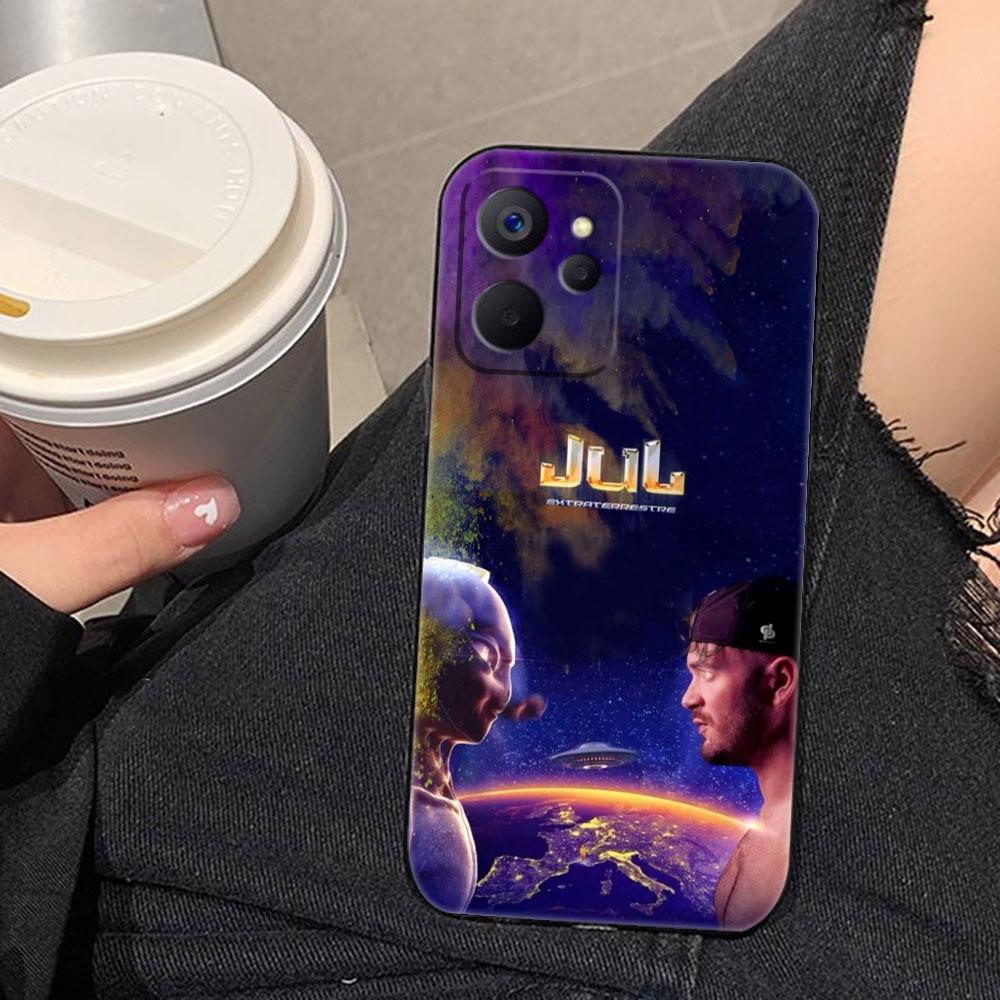 Singer JuL C'est Pas Des Lol Phone Case For Realme C75 C71 C65 C63 C55 C53 C35 C33 C30 C21 C11 7 6 5 GT NEO 2 NARZO 50 X50 Case