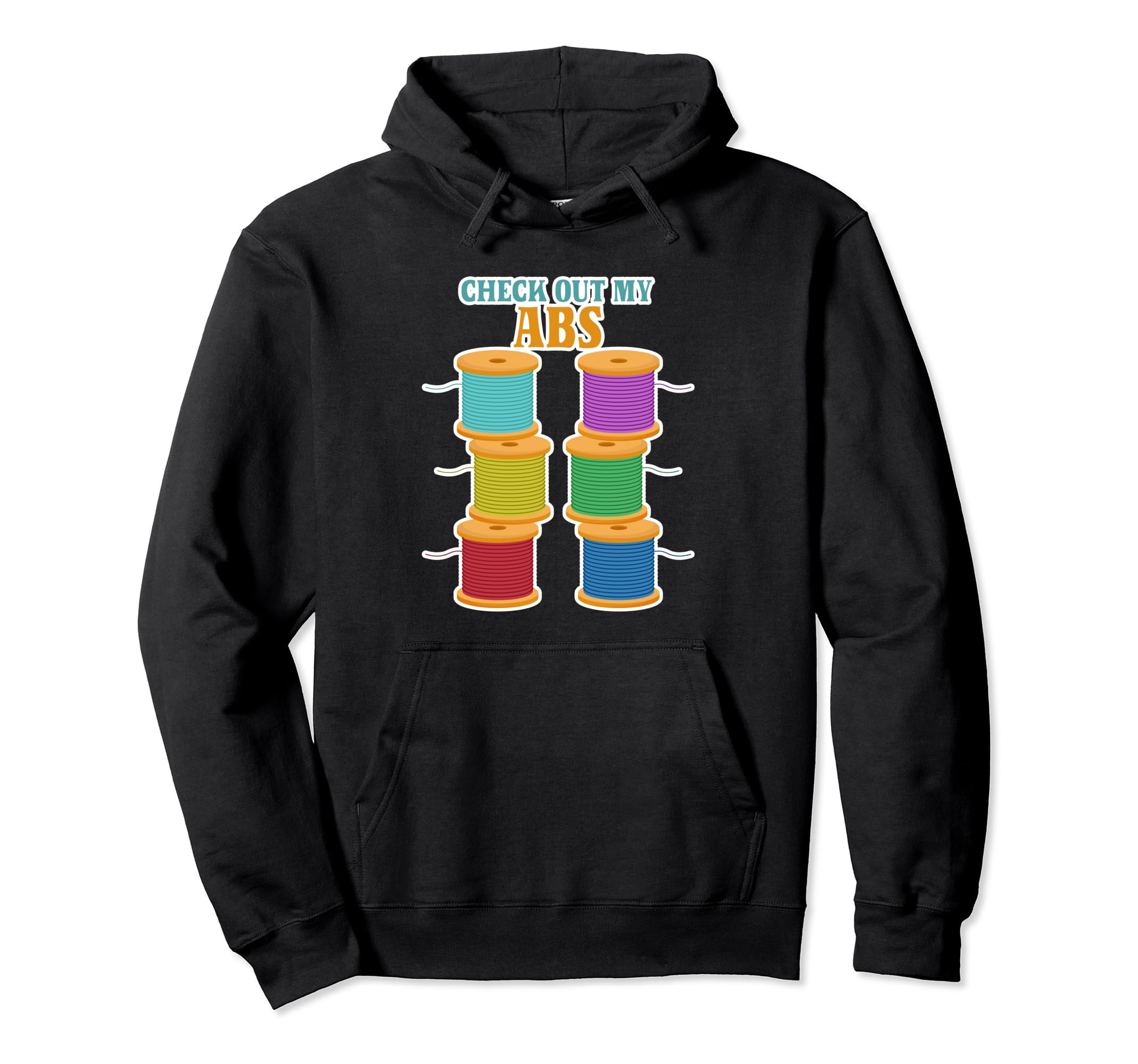 Check your abs 3D printer filament hoodie - чёрный