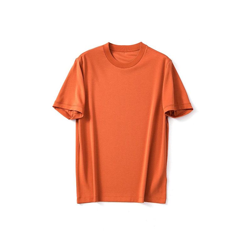 High-Density Modal Short-Sleeve T-Shirt for Men, 2024 New Trendy Summer Export Versatile Base Layer Tee
