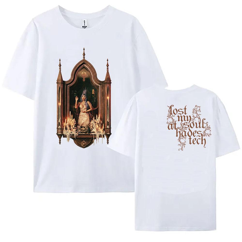 

Album Heads Melanie Martinez T-shirt Summer Short Sleeve Loose Female Tshirts Unisex Streetwear Casual O-neck Graphic Print T... S разноцветный