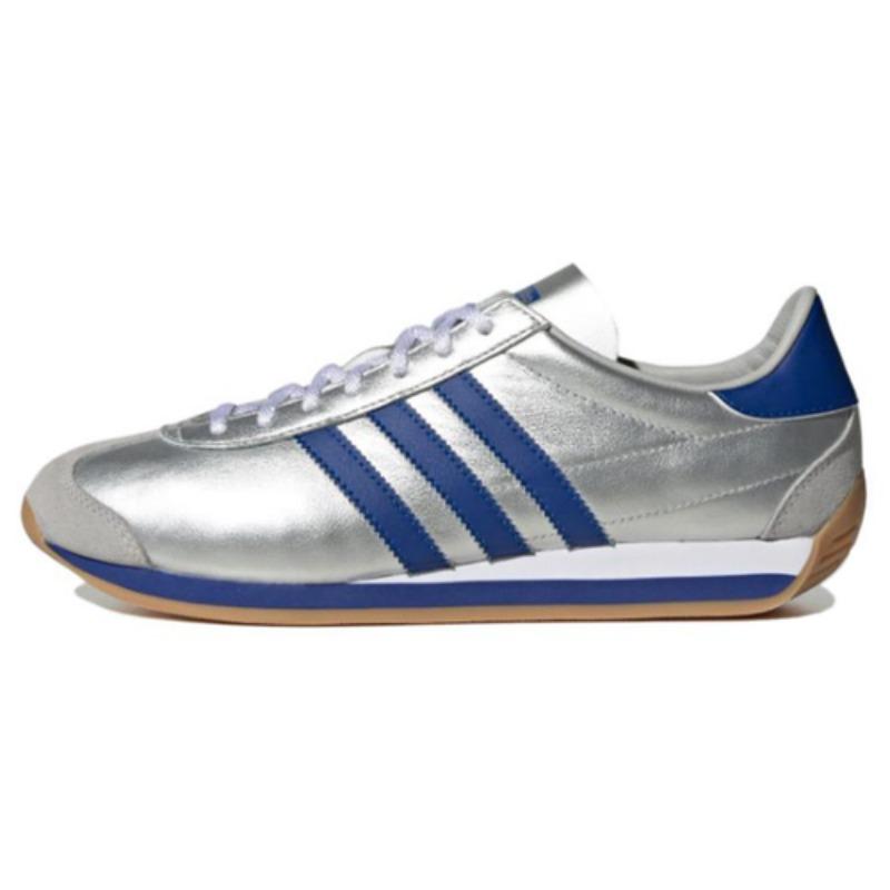 

adidas Country OG Low Матовый серебристый Ярко-синий - IE4230 EU 43 серебряный