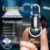 Portable Multi-Function Waterproof Flashlight Keychain with Emergency Charging Waist Clip.