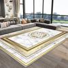 Europe Style Carpet for Living Room Abstract Sofa Table Side Area Rug Luxury Geometric Bedroom Decoration Rug Non Slip Floor Mat