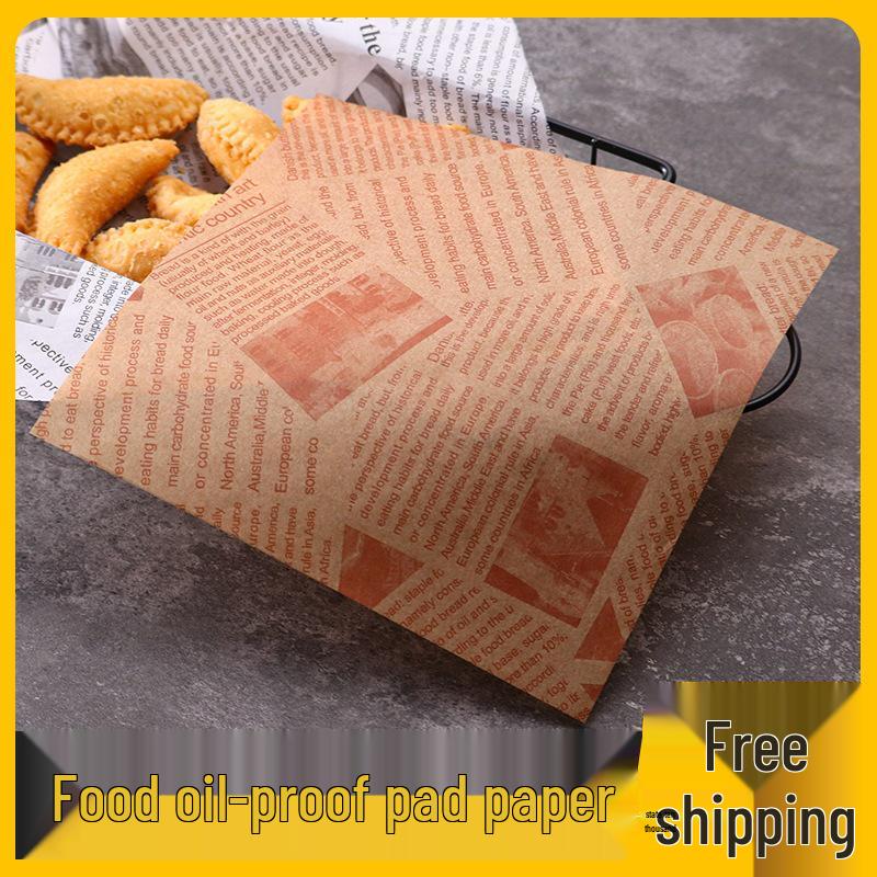 American Greaseproof Paper for Fried Snacks, Bread, and Baking