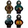 Pokrowiec na lewarek zmiany biegów w samochodzie Bluza z kapturem Halloweenowa Zabawna bluza z kapturem na lewarek zmiany biegów Pokrowiec na gałkę zmiany biegów Pokrowiec na lewarek zmiany biegów