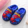 Children's Winter Cartoon Cotton Slippers - Non-slip, Heel-covered, Warm Indoor Shoes for Big Kids