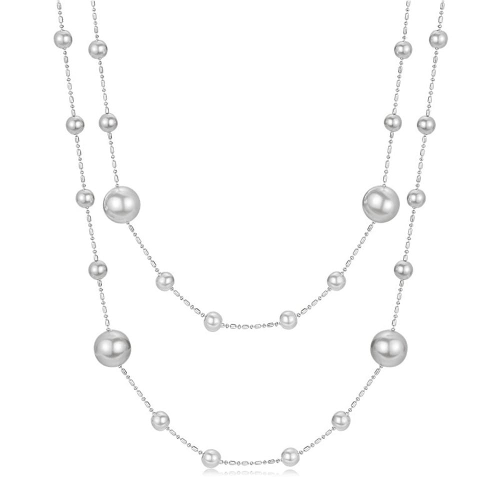 Necklace women's light luxury high-end sense fashion style stacking wear more sweater chains